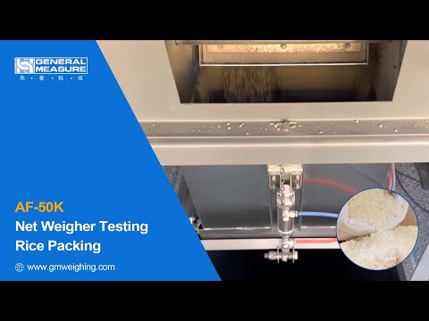 AF-50K Packing Scale with Rice Test