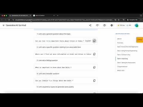 Generative AI with Vertex AI Getting Started GSP1150