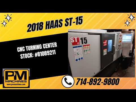 2018 HAAS ST-15 CNC Lathes | PM Machines (1)