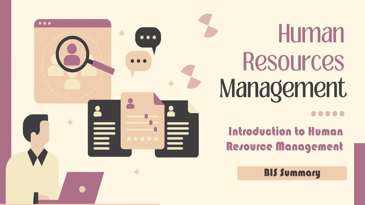 Human Resource Management | Chapter 1 Introduction to Human Resources Management