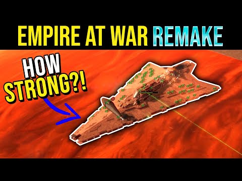 LUSANKYA Fleet vs SUPER STAR DESTROYERS in Empire at War Remake