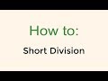 How to do short division