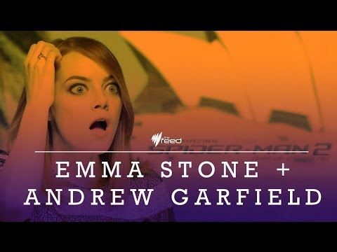 Emma Stone and Andrew Garfield talk Spider-man 2