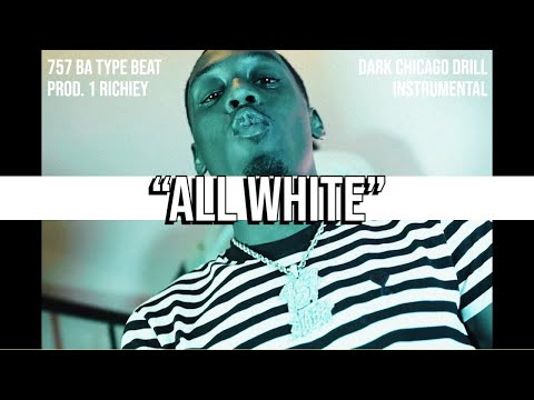 [FREE] 757 BA x Glockboy Bobo Type Beat 2022 - All White (Prod. @1Richiey)