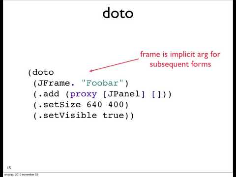 Clojure Java Interop A Better Java than Java - Stuart Halloway