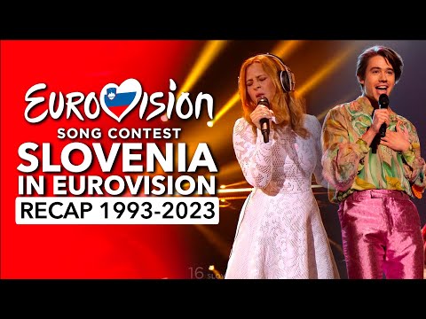 🇸🇮 Slovenia in Eurovision Song Contest (1993 - 2023 | RECAP Slovenija na Evroviziji)