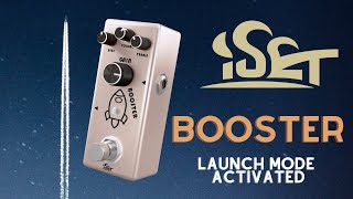 Video thumbnail for Iset Booster pedal demo and testing | A great, inexpensive  way to add to your core guitar tone by Double D guitar