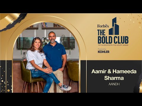 Aamir Sharma and Hameeda Sharma  - Founders and Principal Designers - AANDH Design Studio