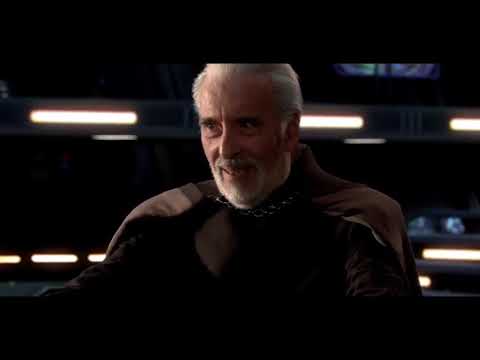 Anakin & Obi Wan vs Count Dooku but Yayoi's cute voice appears when they clash