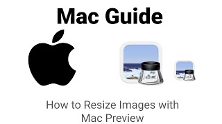 How to Resize an Images on a Mac using Preview