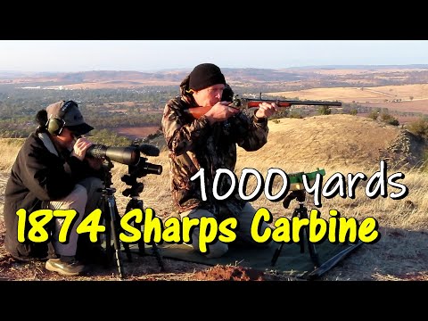 1874 Sharps Carbine at 1000yards??
