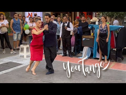 Florida y Lavalle Street Tango Show in Buenos Aires – Vals "Desde el Alma"