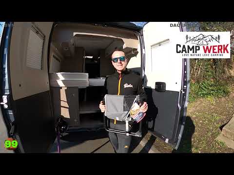 Wohnmobil und CAMPWERK Campingstuhl // Schnell & Einfach aufzubauen // Passt perfekt zum Womo #311