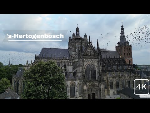 'S HERTOGENBOSCH Drone 4K 🇳🇱 Den Bosch | The Netherlands Holland - 2023