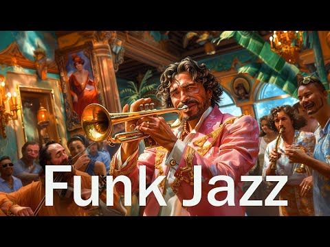 Relaxing with Funky Jazz Saxophone 🎷 Smooth Saxophone Melody 🎵 Vibrant Jazz Instrument