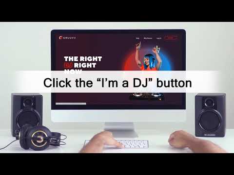 How to create a DJ profile on Gruuvv