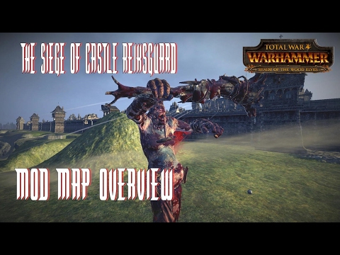 Total War Warhammer Mod Map Overview | Siege of Castle Reiksguard