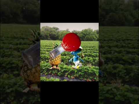 Gato Smurf🐱🍄🟦 vs Elefante Morango 🍓☠️ vs Coruja Abacaxi