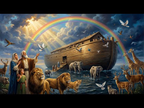 🌈A Promessa de D:A Arca de Noé e o Renascimento da Humanidade🌈🕊️Noé e o Dilúvio:Uma História de Fé🕊️