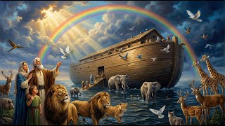 🌈A Promessa de D:A Arca de Noé e o Renascimento da Humanidade🌈🕊️Noé e o Dilúvio:Uma História de Fé🕊️