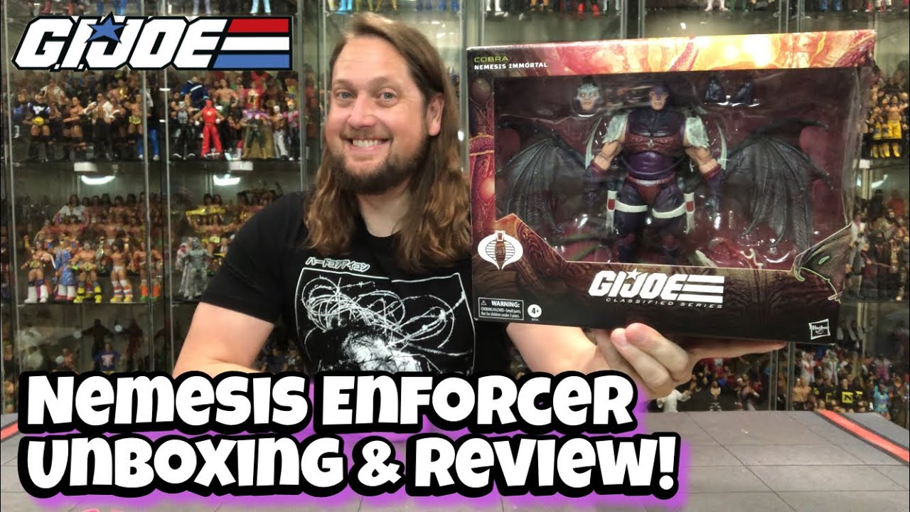 Nemesis Enforcer (Immortal) GIJOE Classified Series Unboxing & Review!