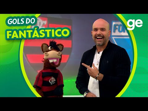 GOLS DO FANTÁSTICO🐴⚽FLAMENGO NA LIDERANÇA E ANCELOTTI ASSISTE JOGO DO BRASILEIRÃO | ge.globo