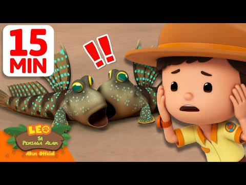 IKAN-IKAN saling MENYERANG! 🤼‍♂️ | Leo Si Penjaga Alam | #hewan