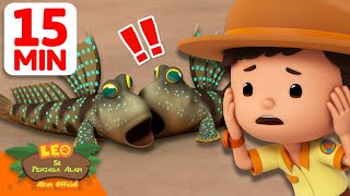 Download lagu IKAN-IKAN saling MENYERANG! 🤼‍♂️ | Leo Si Penjaga Alam | #hewan mp3