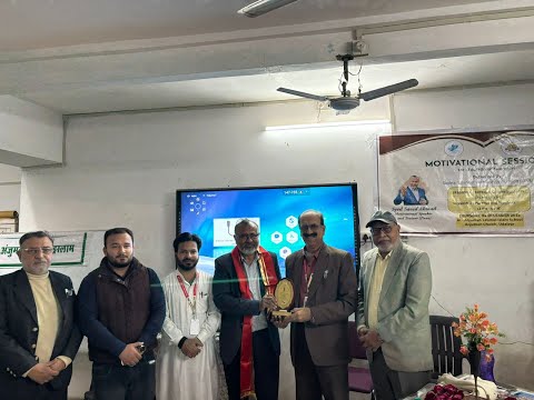 उदयपुर में जोश जुनून और बदलाव  मोटिवेशनल स्पीकर सैयद सईद अहमद साहब का दमदार मोटिवेशनल सेशन