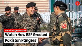 Punjab: BSF & Pakistan Rangers Exchange Sweets At Attari-Wagah Border On Republic Day