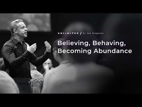 Believing, Behaving, Becoming Abundance