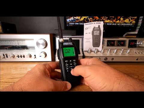 President Randy II FCC How to use Scan Skip feature