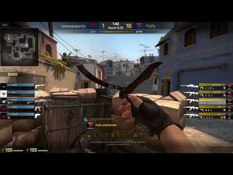 CS:GO POV Demo FaZe olofmeister (18/11) vs mousesports (de_mirage)