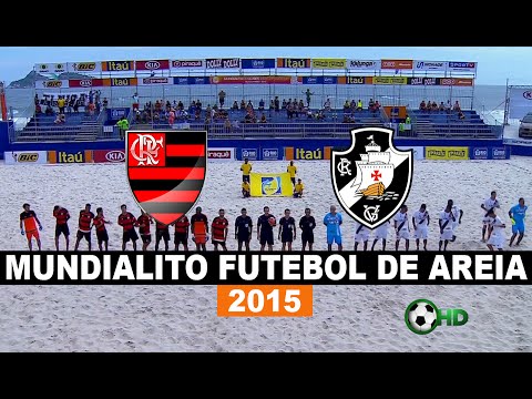 Gols - Flamengo 3 x 5 Vasco - Mundialito De Futebol De Areia 2015 - 09/12/2015 - Futebol HD