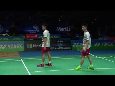 Yonex All England Open 2017 | Badminton SF M5-MD | Gid/Suk vs Con/Kol