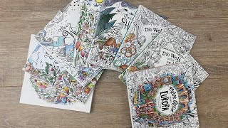 All my completed pages in Rita Berman books #completedpages #collection #ritaberman