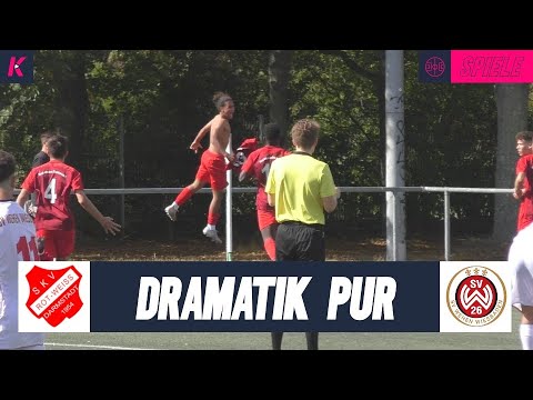 3:2 nach 0:2! Last-Minute-Extase in Darmstadt | SKV RW Darmstadt U17 - SV Wehen Wiesbaden U16