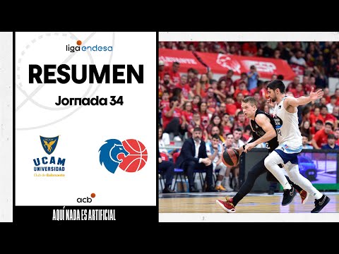 Resumen UCAM Murcia 68 - Río Breogán 61 (J34)