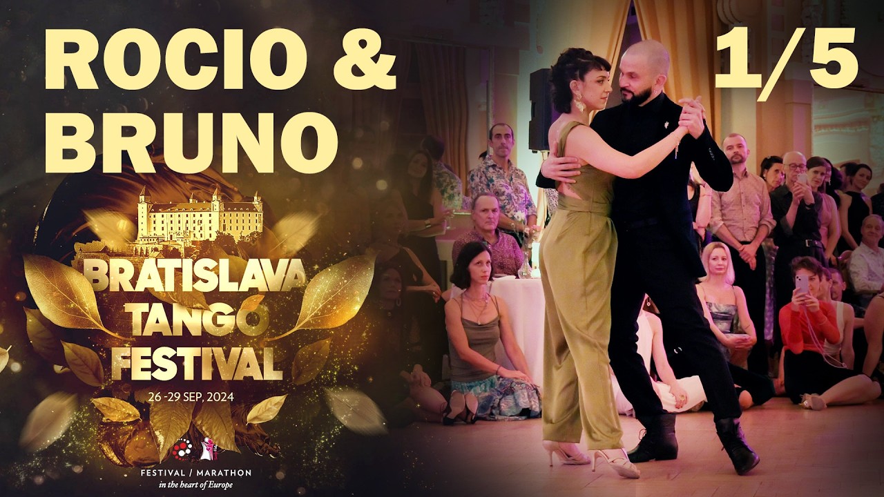 Bruno Tombari & Rocio Lequio 1/5 @Bratislava Tango Festival 2024 - Tus Palabras Y La Noche -Di Sarli