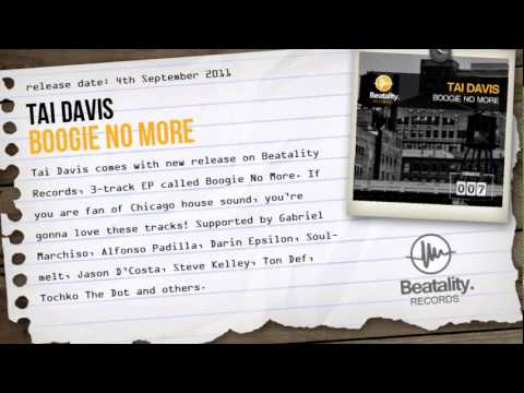 Tai Davis - I Wanna Jack You (Original Mix) (Beatality Records)