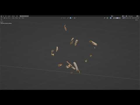 Blender 3.1⍺: Basic Tornado Debris Generator