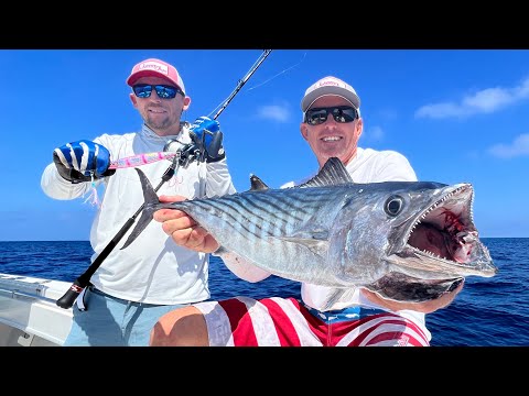 Atlantic Bonito Catch Clean & Cook (Slow Pitch Jigging)