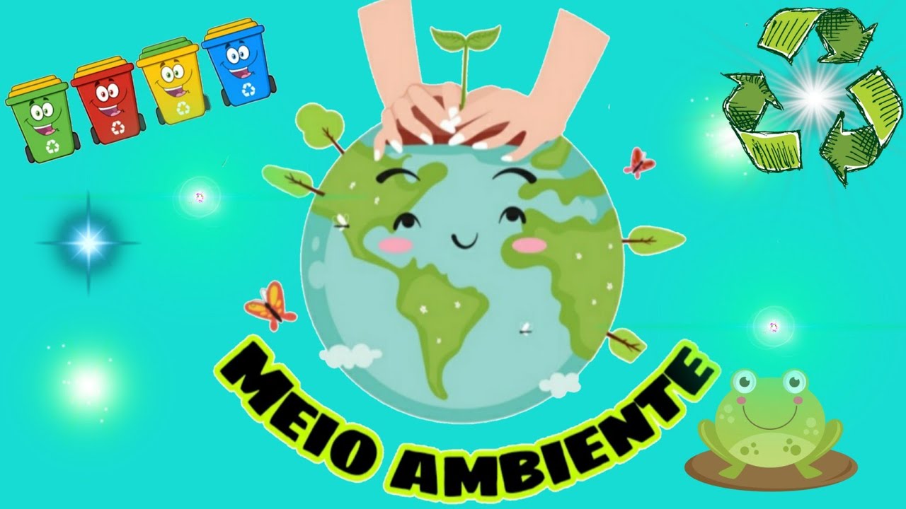 Meio ambiente vídeo educativo 🌍🚭🚮🚰