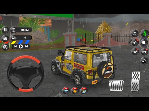Extreme 4x4 Off-Road Jeep Driving Simulator 🚙 | Realistic SUV Racing & Stunts | Jeep Games 2024 #2