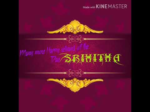 Srihitha (Sandy) 1st Birthday wishes