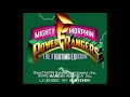 SNES Mighty Morphin Power Rangers The Fighting Edition Data Zone