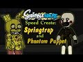 Scribblenauts Unlimited Speed Create Five Nights At Freddy S 3 Springtrap Phantom Puppet