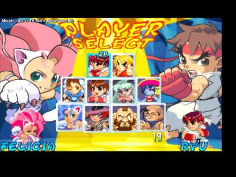 FightCade - Super Gem Fighter Mini Mix - Moretz (Usa) vs TK Ruins Everything (Usa)