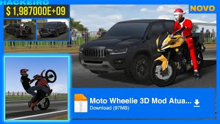 MOTO WHEELIE 3D v0.96 Apk Mod DINHEIRO INFINITO e TODAS MOTOS DESBLOQUEADAS ATUALIZADO 2025