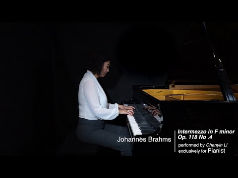 Chenyin Li plays Brahms Intermezzo Op 118 No 4